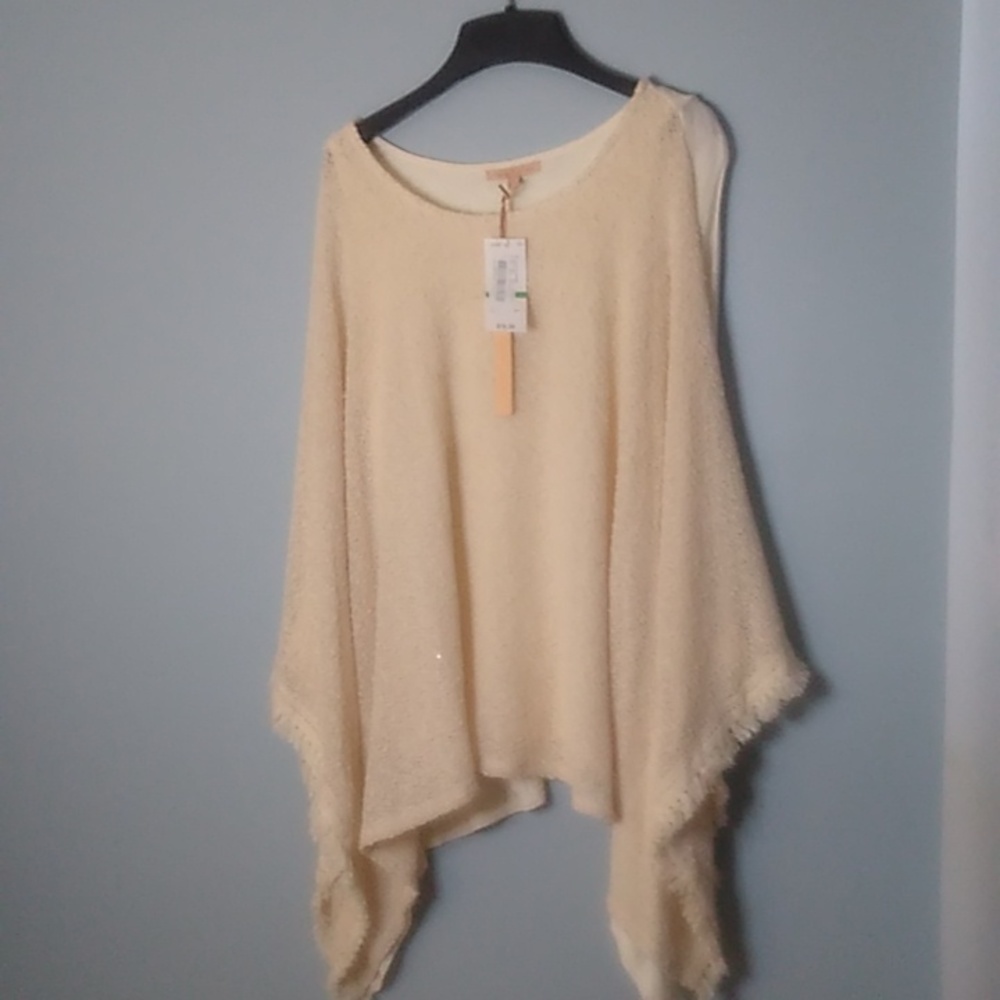 NWT Large Gibson Latimer ivory shawl